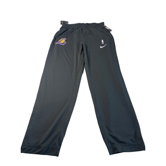 Nike Dri-Fit Lakers NBA Athletic Warm-Up Knit Pants SZ 2XLT Gray NEW - Picture 3 of 12
